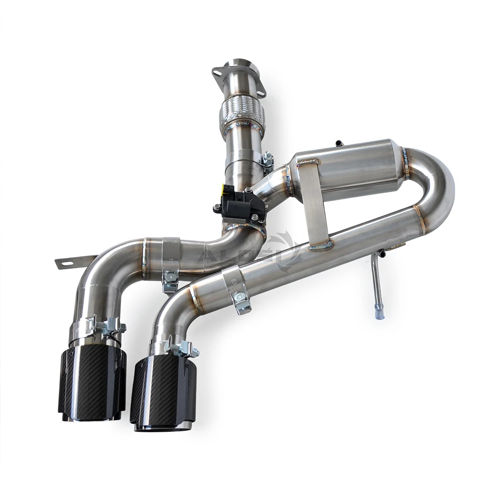 Tubo escape trasero inox con válvula – Corvette C8 Z06 2020-2023 - imagen 3