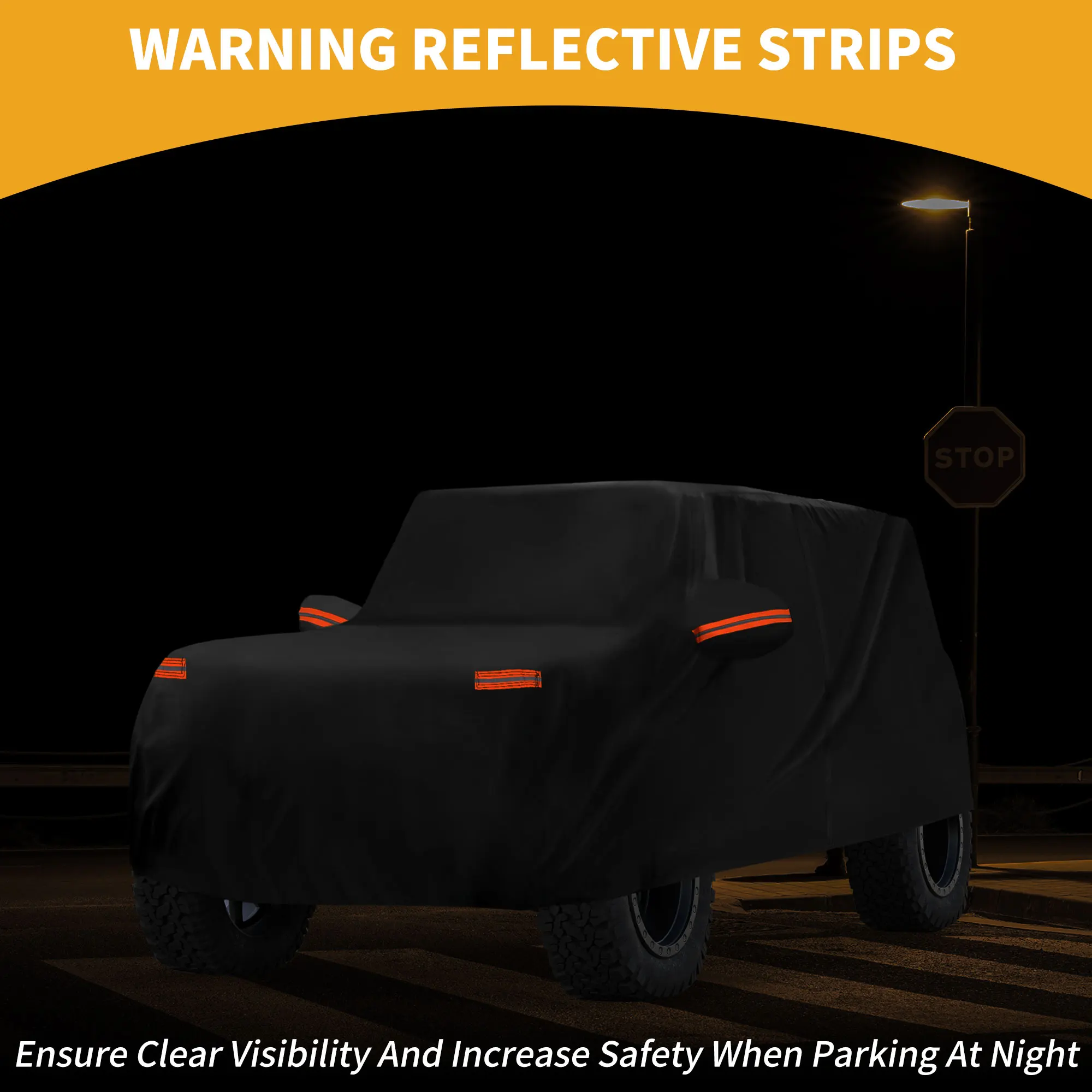 UXCELL Funda impermeable exterior para Ford Bronco Sport, sol y lluvia - imagen 3