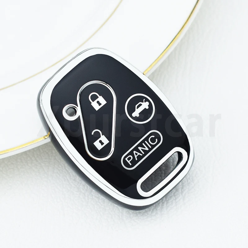 Carcasa TPU llave coche Honda Accord CR-V Civic Jazz con botones - imagen 5