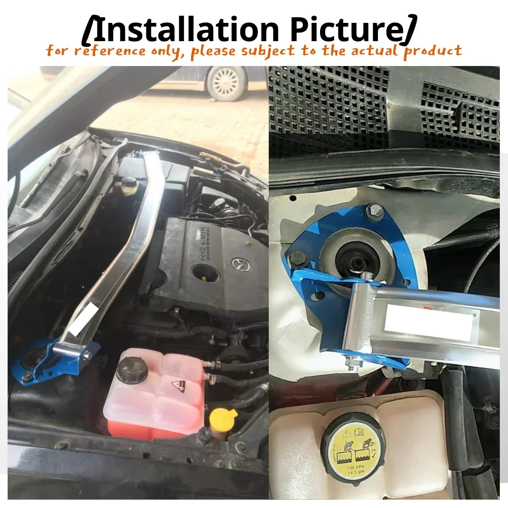 Barra de torretas delantera para Mazda 3 BK (2003-2009) - imagen 3