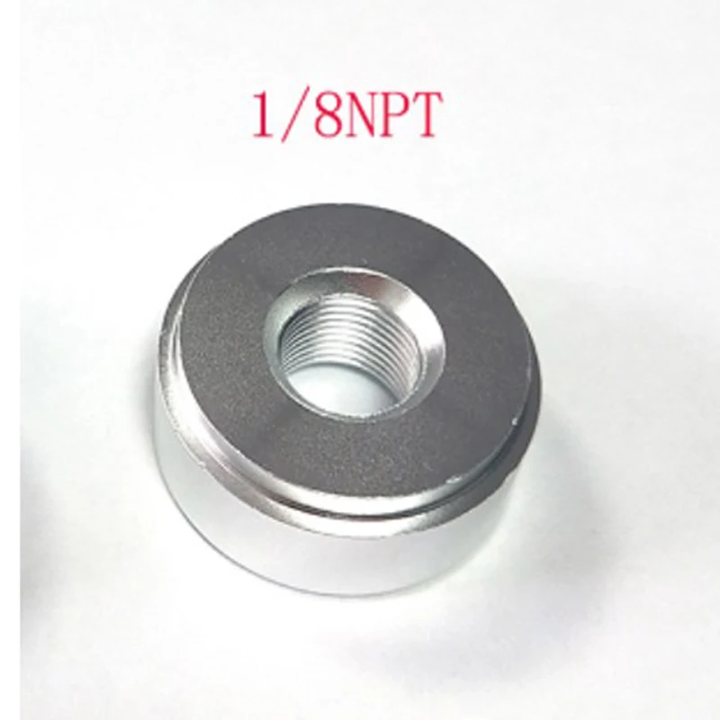 Tuerca de soldadura de aluminio hembra con tapón redondo - imagen 3
