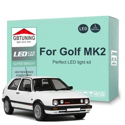 Bombillas LED interior Canbus VW Golf MK2 1983-1990