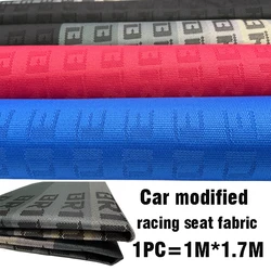 Funda de asiento JDM de tela para carreras universal