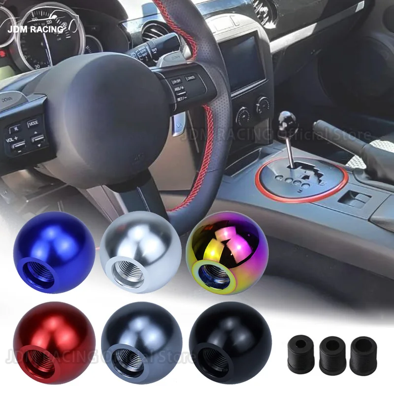 Perilla de cambios de bola de aluminio JDM RACING