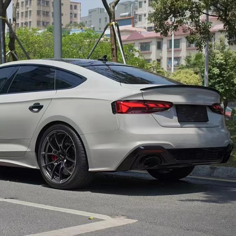 Kit de modificación deportiva para Audi A5, B9, S5, 4 puertas, S5, Sline, RS5, Sportback, alerón de la tapa del maletero, 2017, 18, 19, 20, 21, 22, 23 - imagen 2