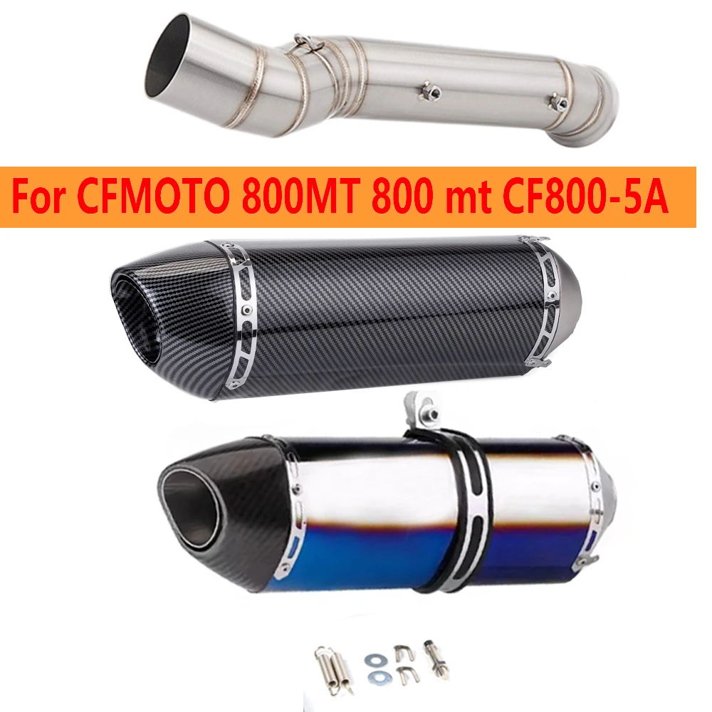 Tubo intermedio de escape CFMOTO 800MT CF800-5A 2021-2024 - imagen 4