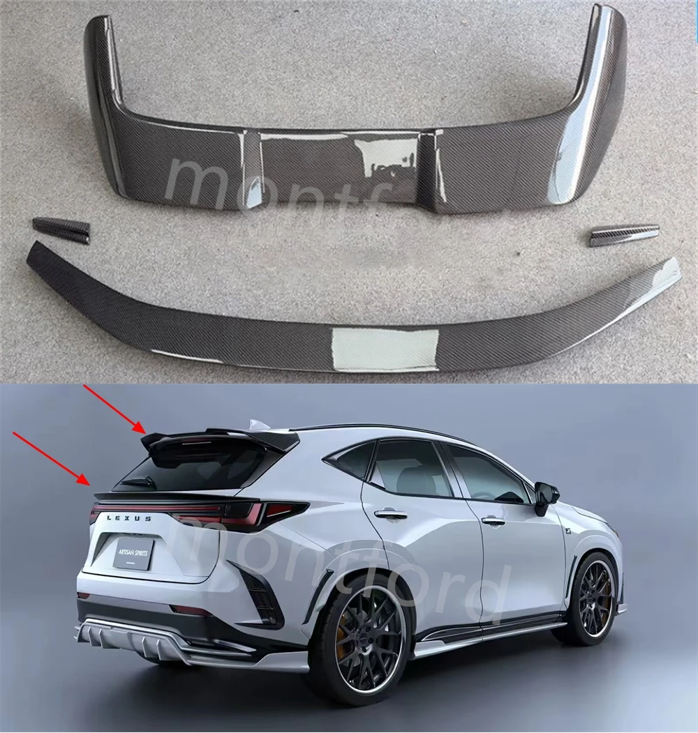 Alerón trasero fibra carbono para Lexus NX200 200t 300h 2022-2023