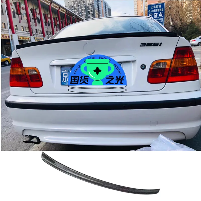 Alerón trasero fibra de carbono estilo M3 para BMW Serie 3 E46 - imagen 2