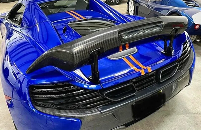 Alerón trasero de fibra de carbono estilo Vor para McLaren MP4-12C y 650S - imagen 2