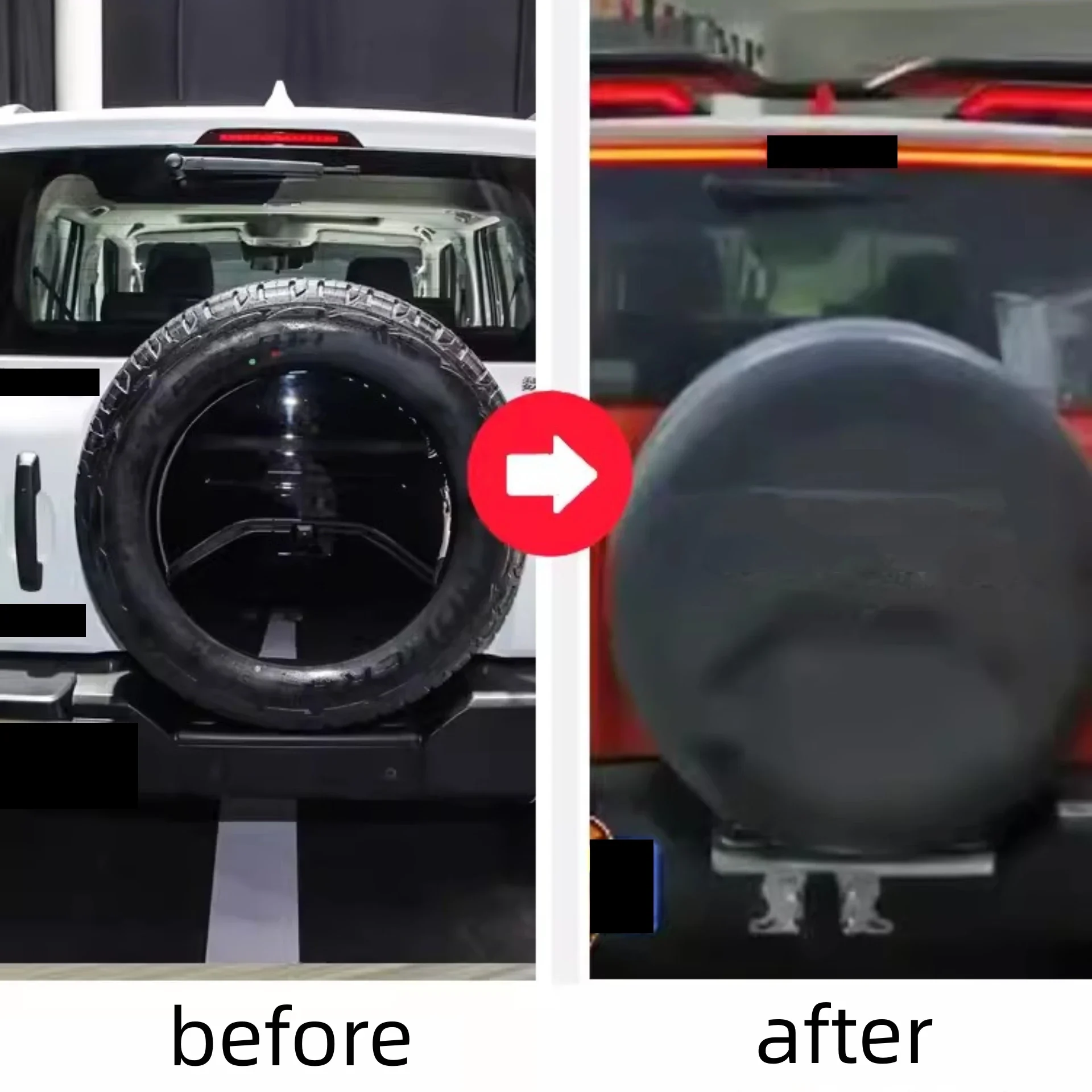 Tercera luz de freno LED para Wey Tank 300 - imagen 4