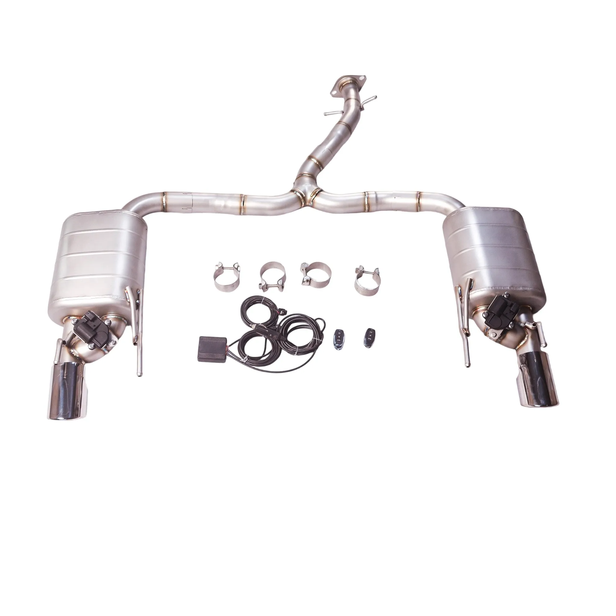 Escape trasero Lexus IS250 IS350 2006-2012 acero inoxidable 304 válvulas