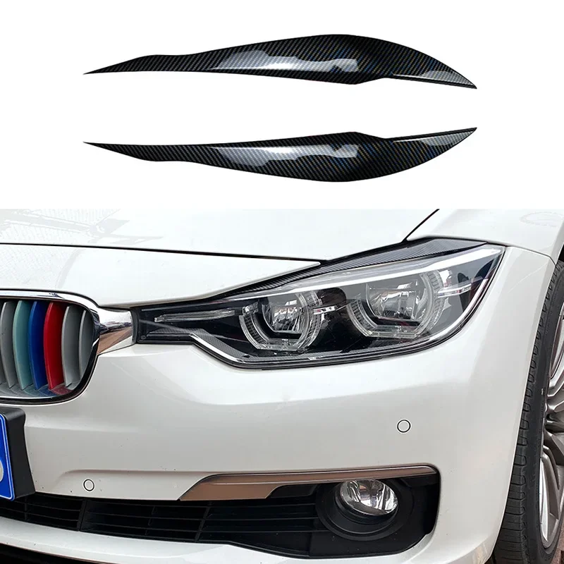 Embellecedor de cejas de faro fibra de carbono – BMW Serie 3 F30