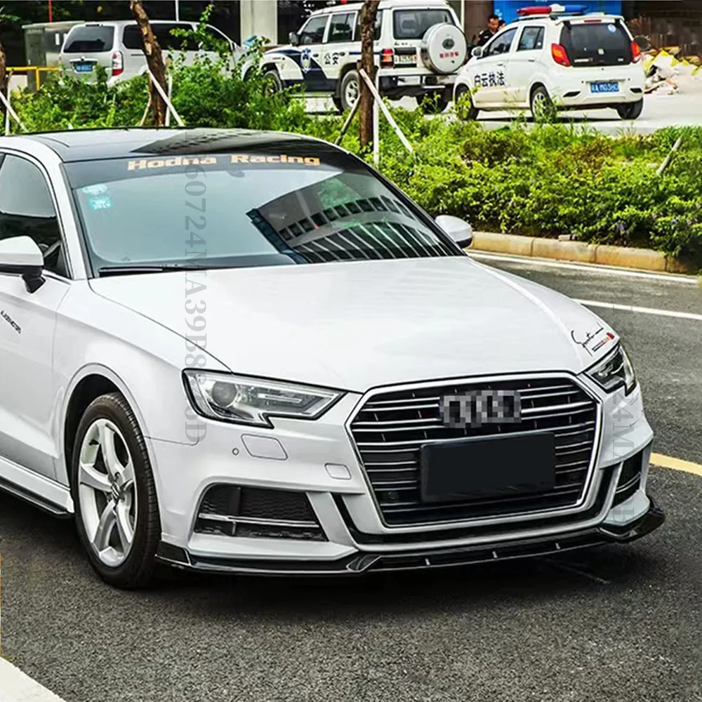 Protector de labio de paragolpes Audi A3/S3 2016-2019 S line - imagen 3