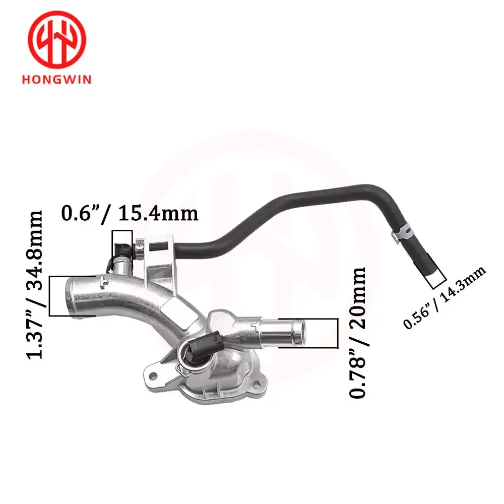 Termostato aluminio Opel Astra J Corsa D Meriva B A14XEL - imagen 2