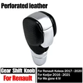 Perforated leather