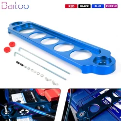 Barra de sujeción para batería universal de aluminio, 200 mm