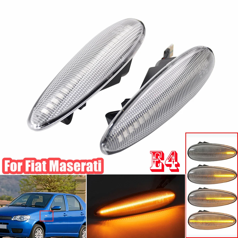 Intermitentes laterales LED dinámicos para Fiat Palio, Bravo y Marea