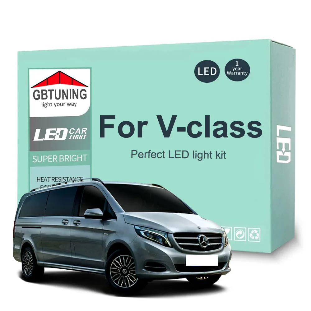 Kit luces LED interior Canbus para Mercedes Clase V W447