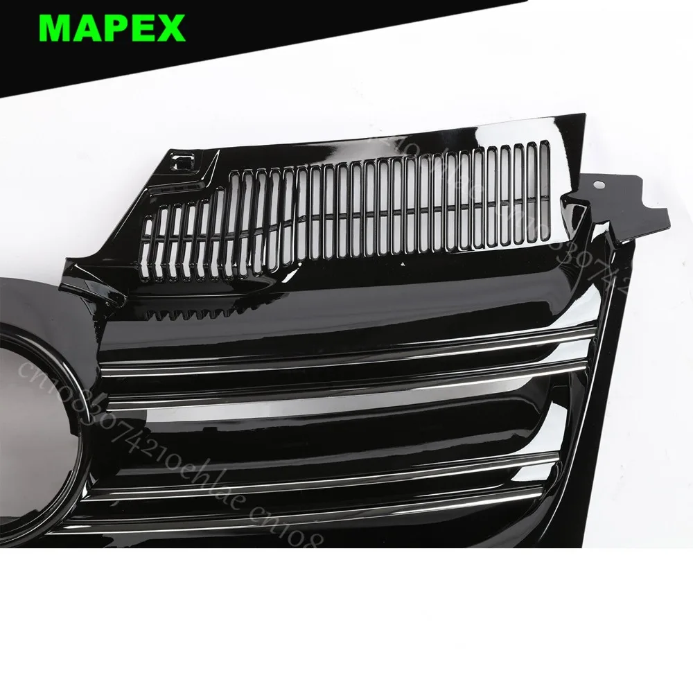 Rejilla delantera estilo R32 negro brillo para VW Golf V MK5 - imagen 5