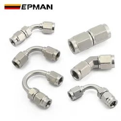 Conector freno rotativo AN3 EPMAN terminal manguera acero inoxidable EPSCGPJ
