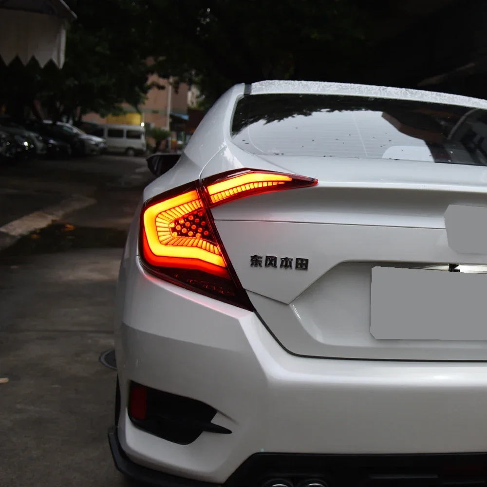 Faros traseros LED dinámicos Honda Civic X FK7/FK8 2016-2021 - imagen 4