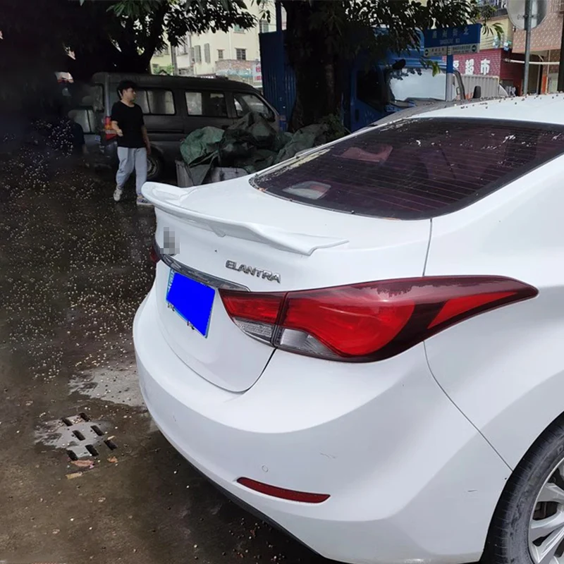 Alerón trasero estilo R para Hyundai Elantra 2012-2015 – Kit ABS - imagen 2