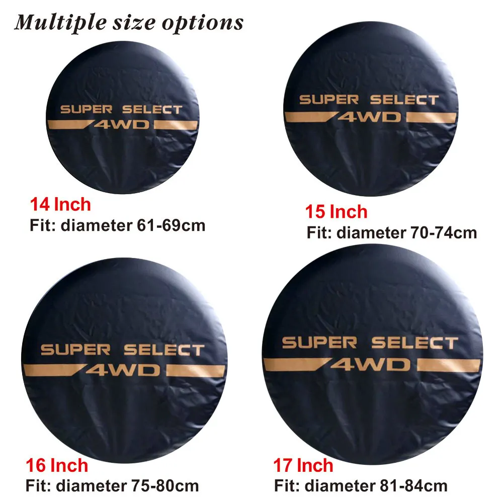 Funda protectora para neumático de repuesto Mitsubishi Pajero