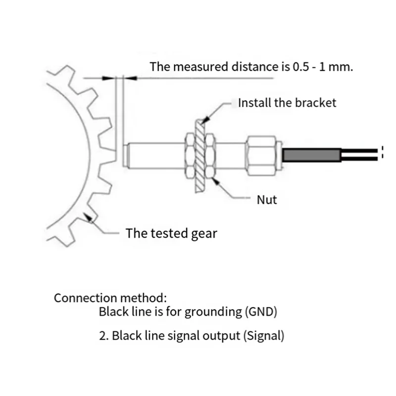 Sensor de tacómetro RPM 12/24V para coche, camión, yate y barco - imagen 2