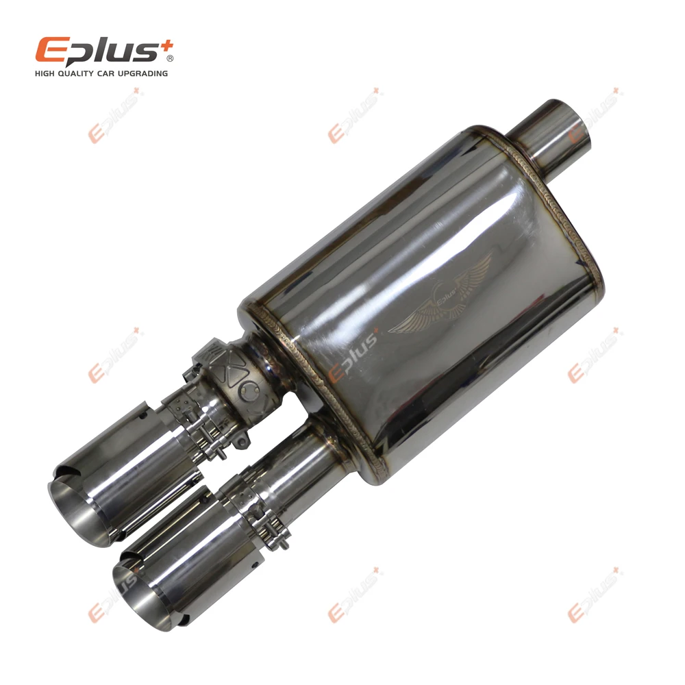 EPLUS silenciador escape inoxidable control válvula eléctrica carbono - imagen 2
