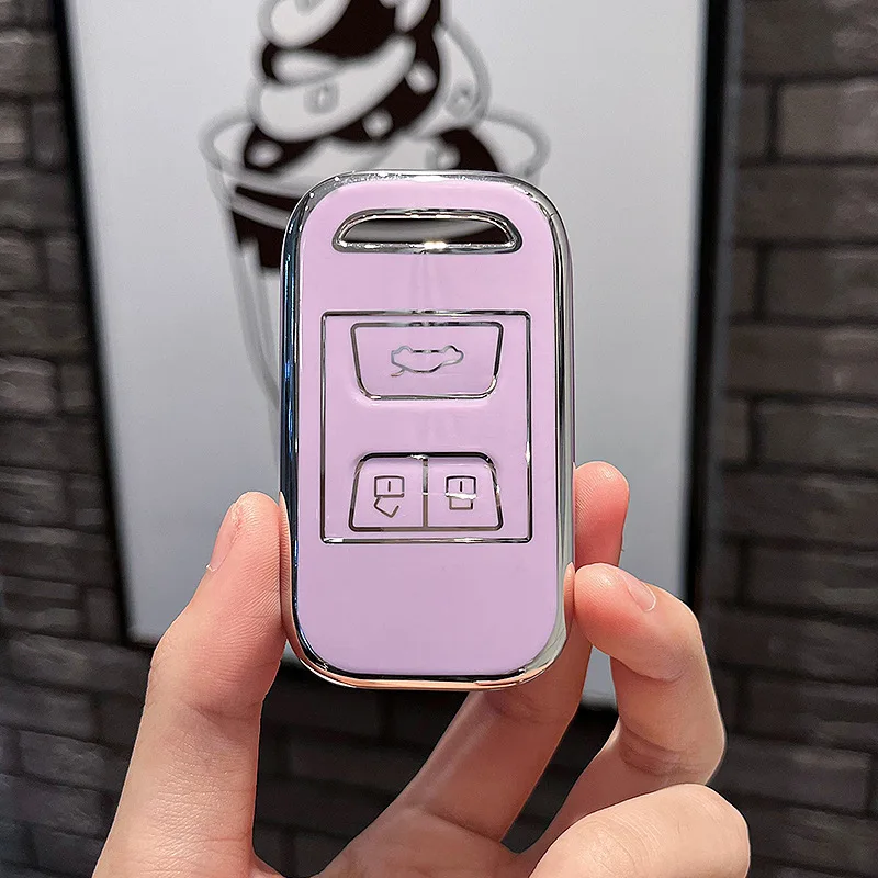 Funda de llave TPU Chery Tiggo 4/7/8 y Arrizo 5, 3 botones - imagen 4