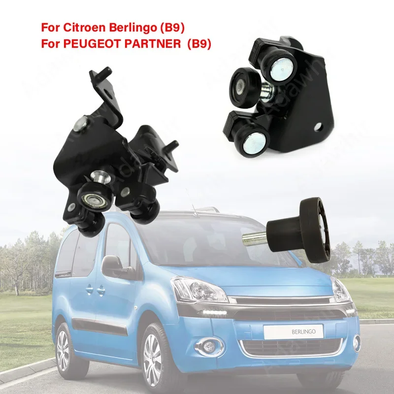 Bisagra puerta corredera Citroën Berlingo B9 y Peugeot Partner B9