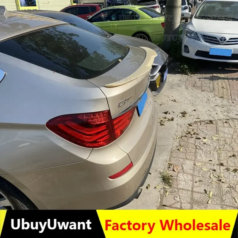 Alerón deportivo para BMW serie 5 GT F07, Kit de carrocería, accesorios carbono y de Color negro brillante, 2010-2017