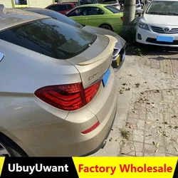 Alerón deportivo para BMW serie 5 GT F07, Kit de carrocería, accesorios carbono y de Color negro brillante, 2010-2017