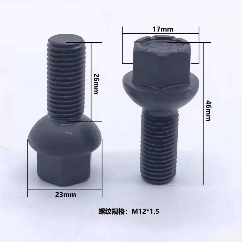 6U0601139A Tornillos de rueda M12x1,5 para VW Jetta Santana