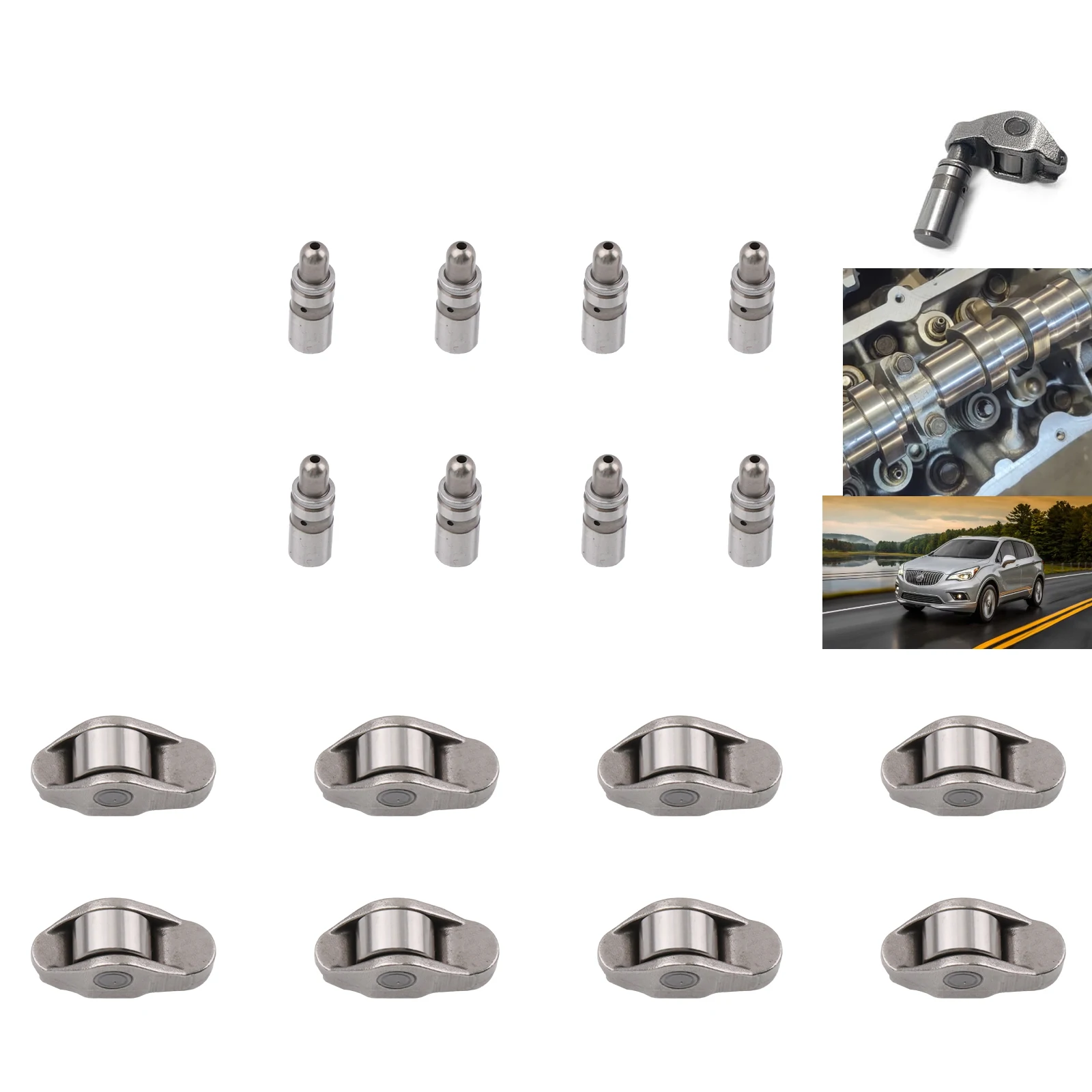 Kit de balancines y elevadores hidráulicos 12565203 – Buick, Chevrolet, GMC