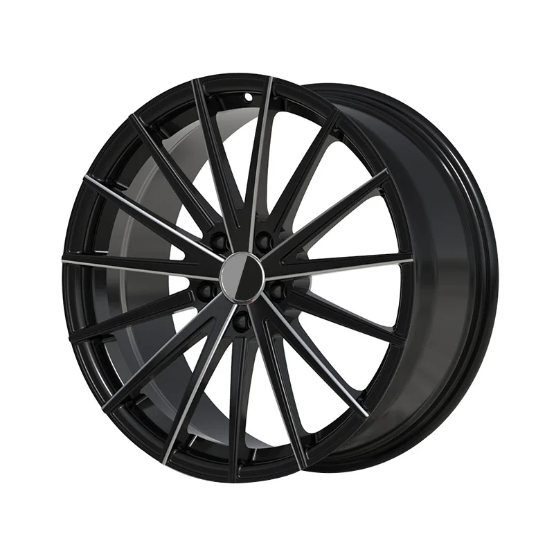 Llanta de aleación forjada monobloque negro brillante para Toyota Corolla - imagen 4