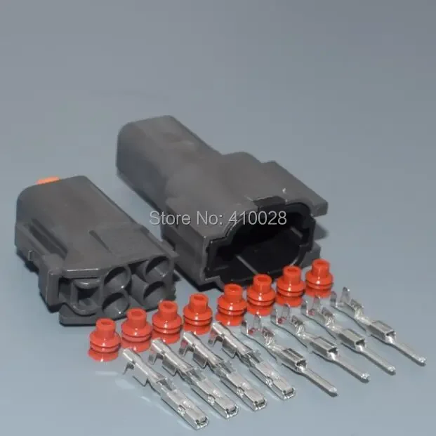 Conjunto de enchufe eléctrico automático sellado de cuatro orificios