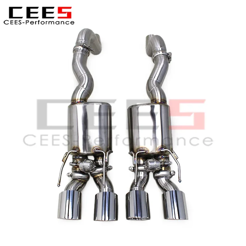 Sistema de escape catback Cees para Chevrolet Corvette C6 V8 6.2 - imagen 2