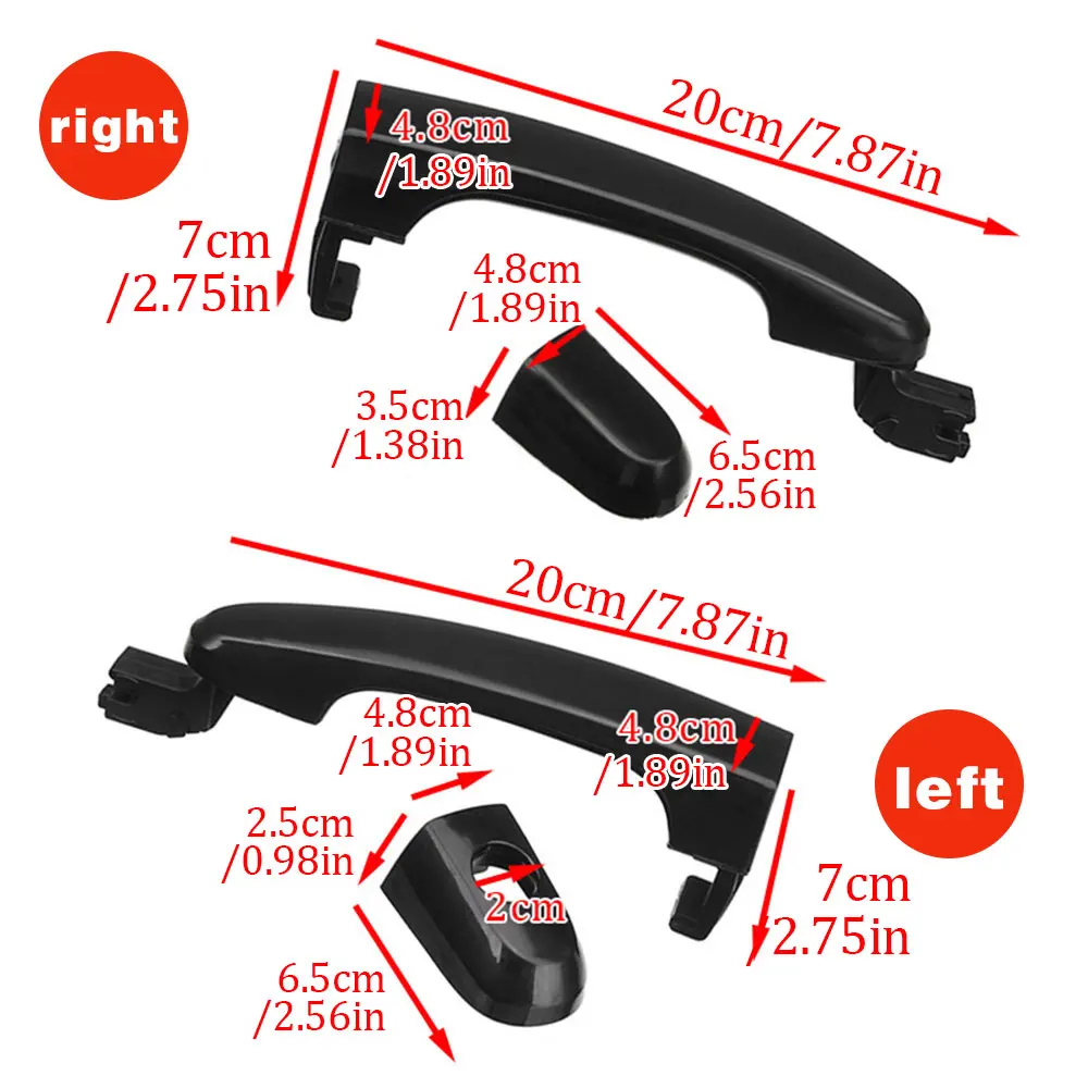 Manijas de puerta exterior Kia Sportage 2005-2010 836511 F010 - imagen 3
