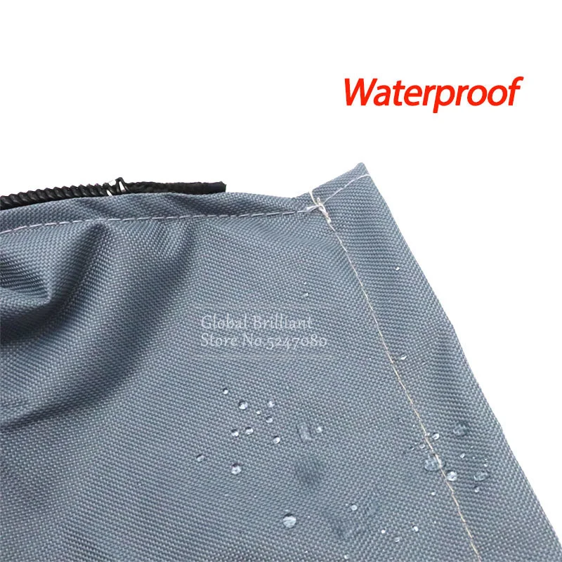 Cubierta de bota superior Bimini de 4 arcos, cubierta de almacenamiento de dosel de bota superior de barco Bimini impermeable 600D, accesorios marinos Anti-UV a prueba de polvo - imagen 4