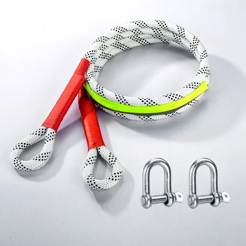 Cuerda de remolque todoterreno nailon resistente emergencias - imagen 4