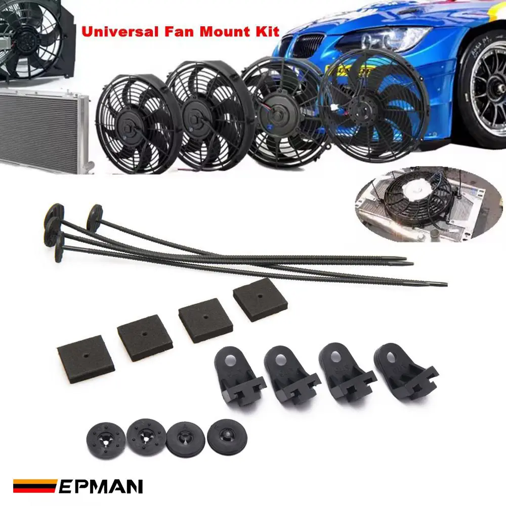EPMAN EP-FSP011 Kit montaje radiador universal para ventilador eléctrico - imagen 2