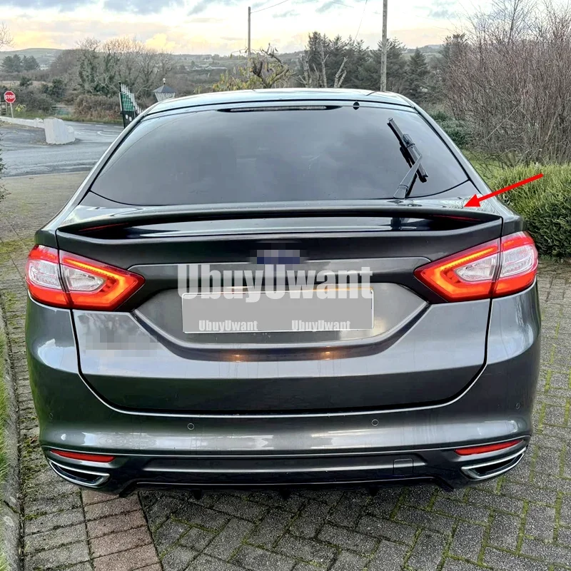 Spoiler trasero labio ABS para Ford Mondeo Fusion 2013-2020 - imagen 2