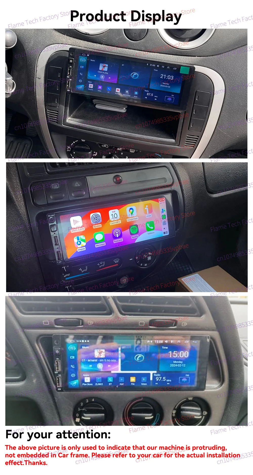 Características principales del producto