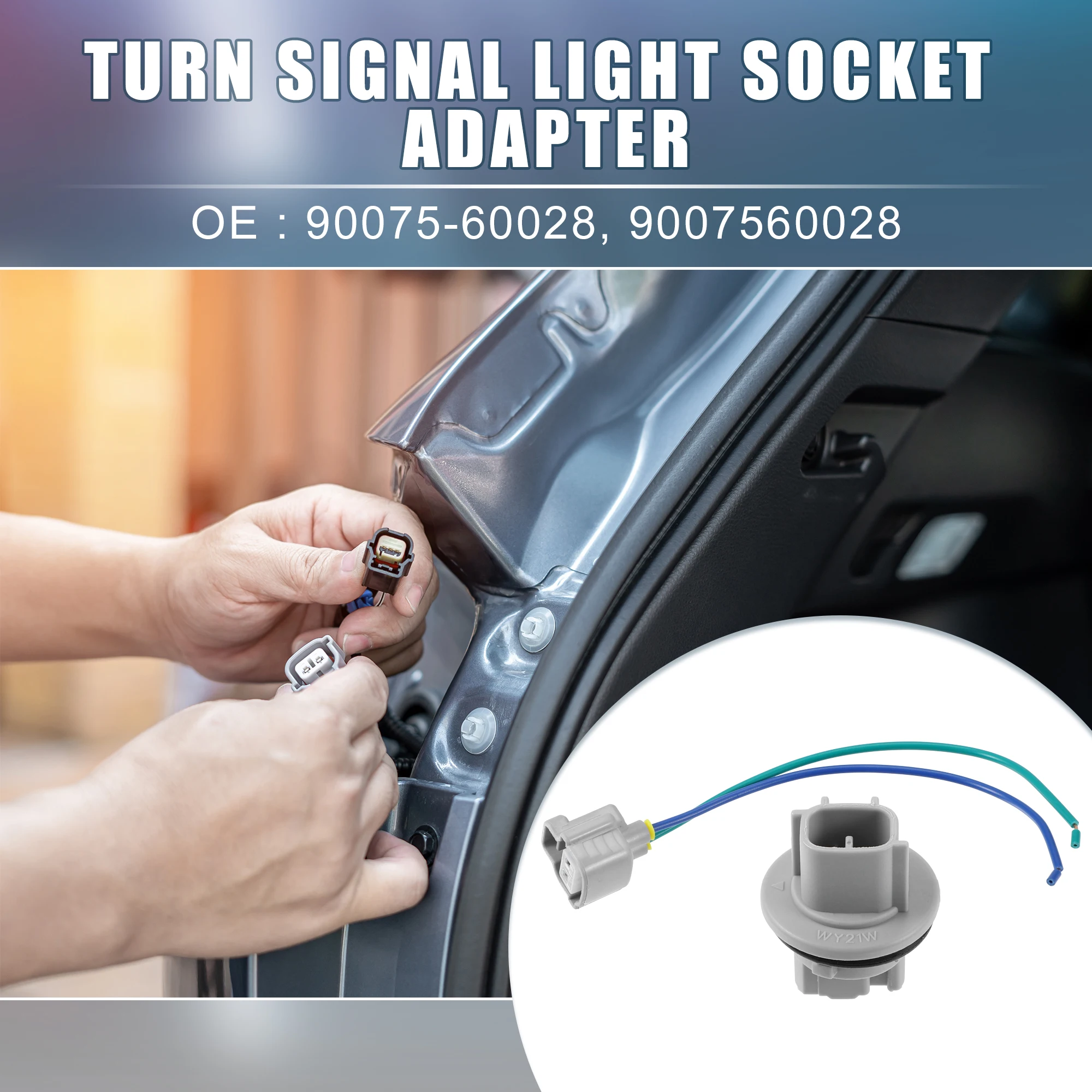 Soporte enchufe luz intermitente UXCELL para Toyota 4Runner SR5 - imagen 2