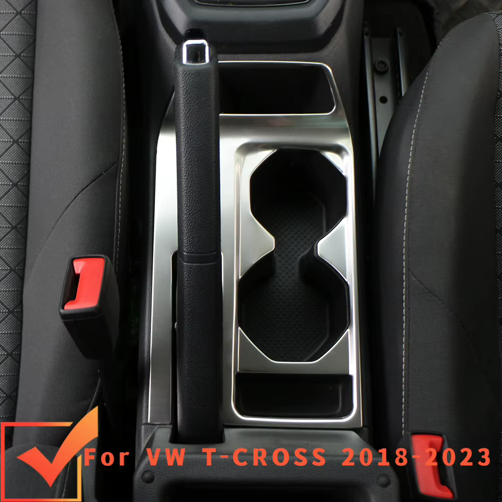 Soporte porta vasos adhesivo de acero – VW T-Cross 2018-2023 - imagen 4