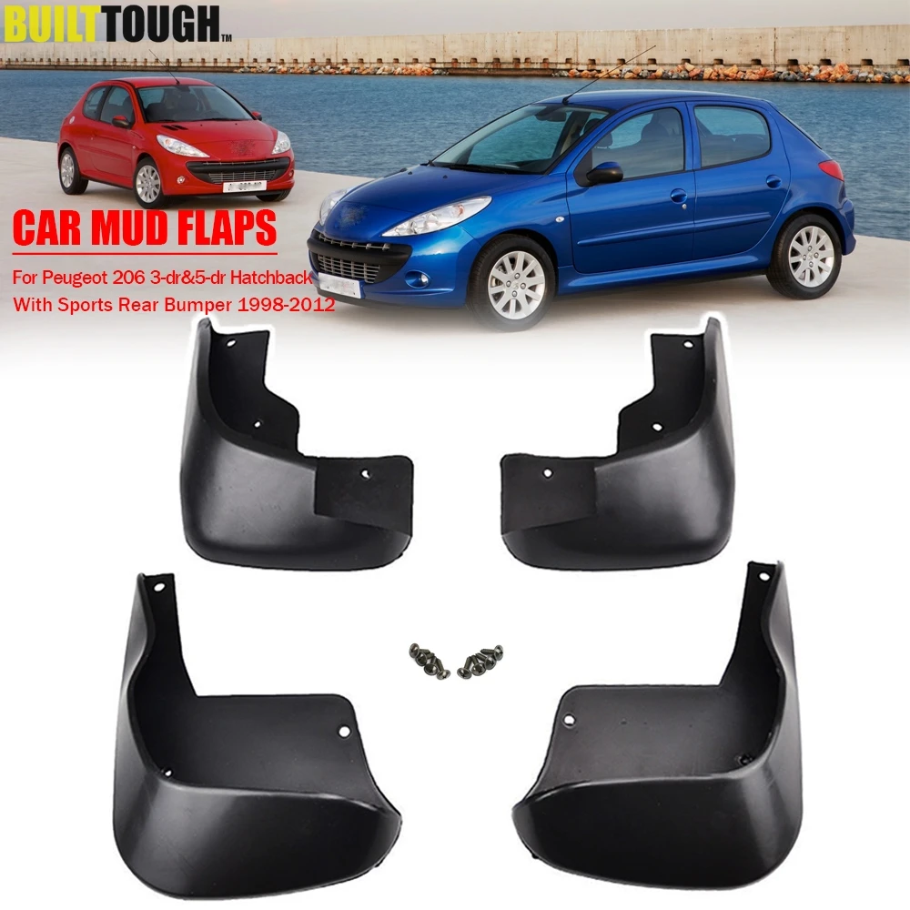 Guardabarros Peugeot 206 1998-2012