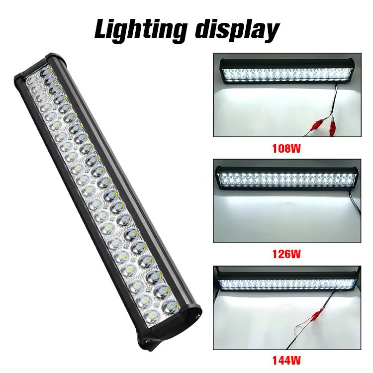 Barra LED de trabajo doble fila de alta potencia para coche - imagen 3