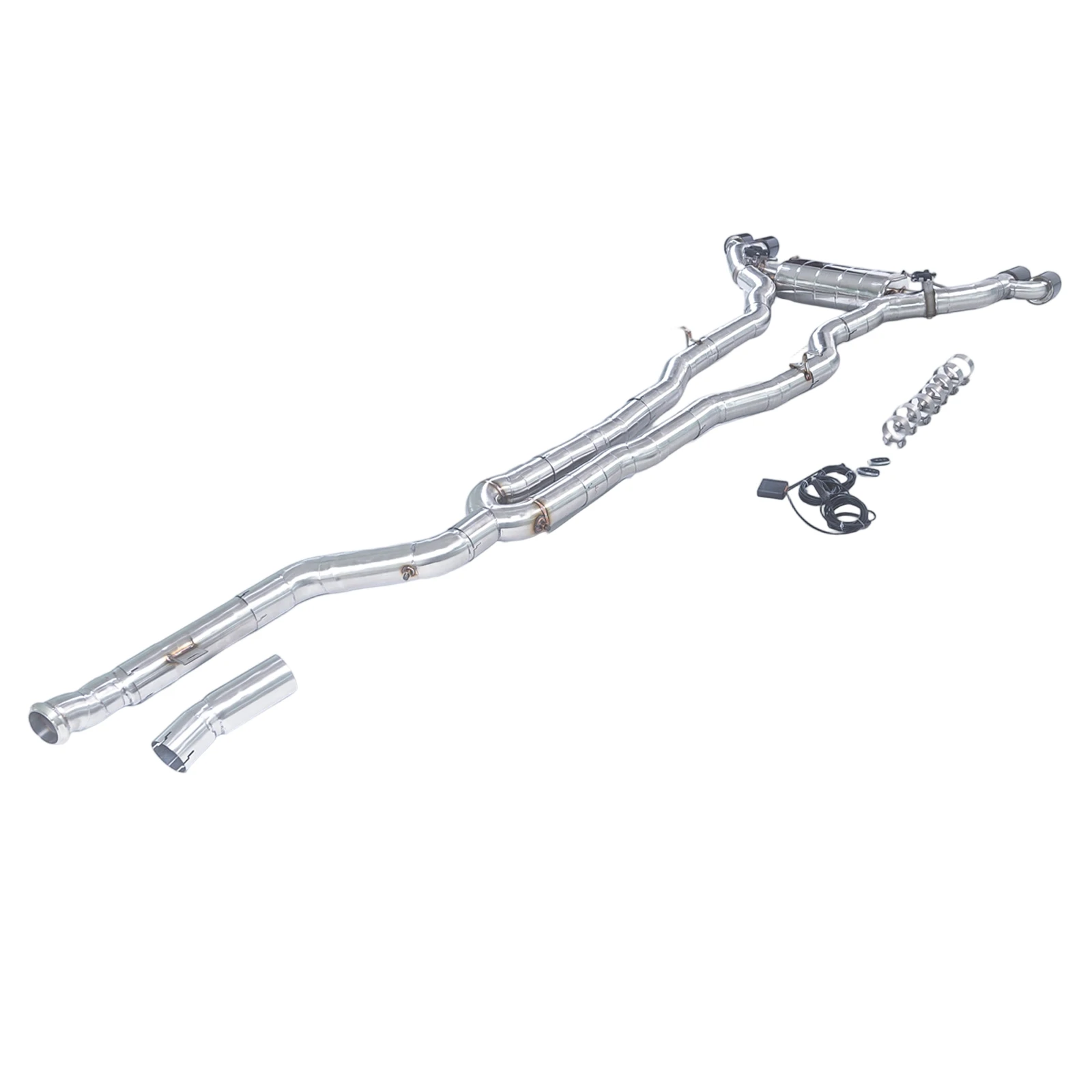 Silenciador catback GFC para BMW X3 M40i y X4 M40i 3.0T válvula - imagen 2