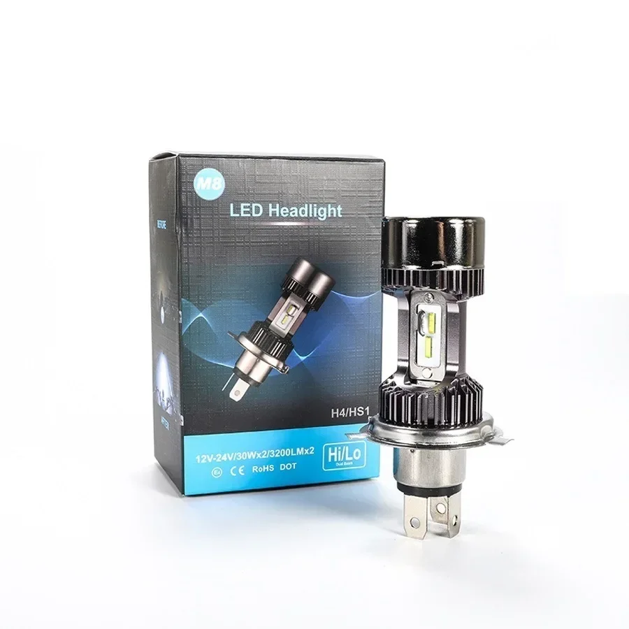 Faros LED H4 superbrillantes para motocicletas - imagen 3